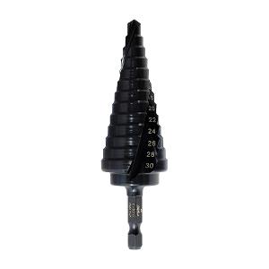 T/MAX SPIRAL FLUTE STEP DRILL 6-30mm T/MAX SPIRAL FLUTE STEP DRILL 6-30mm