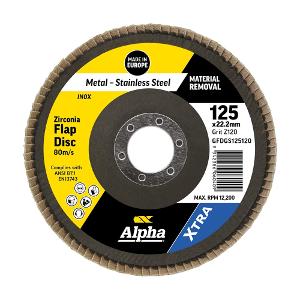 FLAP DISC SINGLE PACK 125mm X ZK120 FLAP DISC SINGLE PACK 125mm X ZK120
