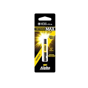 THUNDERMAX HEX6 X 50MM IMPACT POWER BIT THUNDERMAX HEX6 X 50MM IMPACT POWER BIT