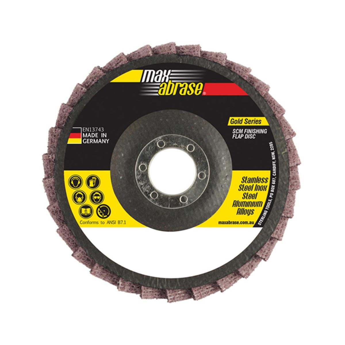 SURFACE FINISHING FLAP DISC 125mm MEDIUM