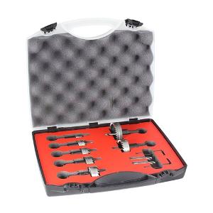 HOLE SAW KIT 16mm - 50mm + ARBORS