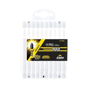 PHILLIPS IMPACT PWR BIT PH2 X 100mm 10PK PHILLIPS IMPACT PWR BIT PH2 X 100mm 10PK