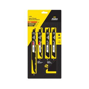 RECIPRICATING SAW BLADE SET GEN PUR 8PC RECIPRICATING SAW BLADE SET GEN PUR 8PC