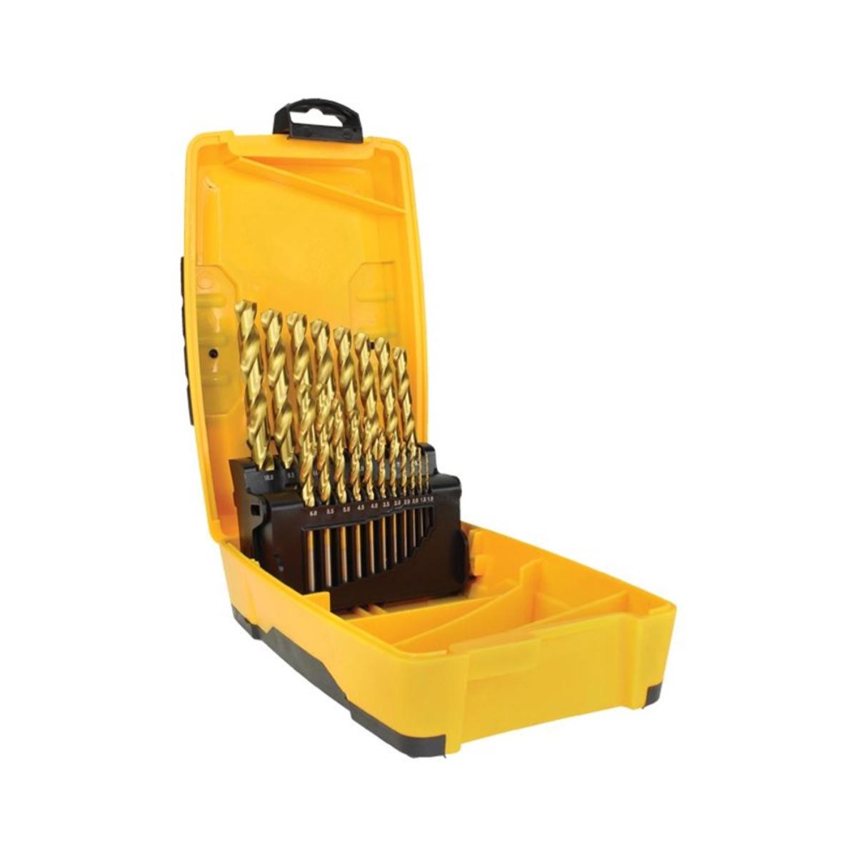 HSSS JOBBER TWIST DRILL SET METRIC 19PCE