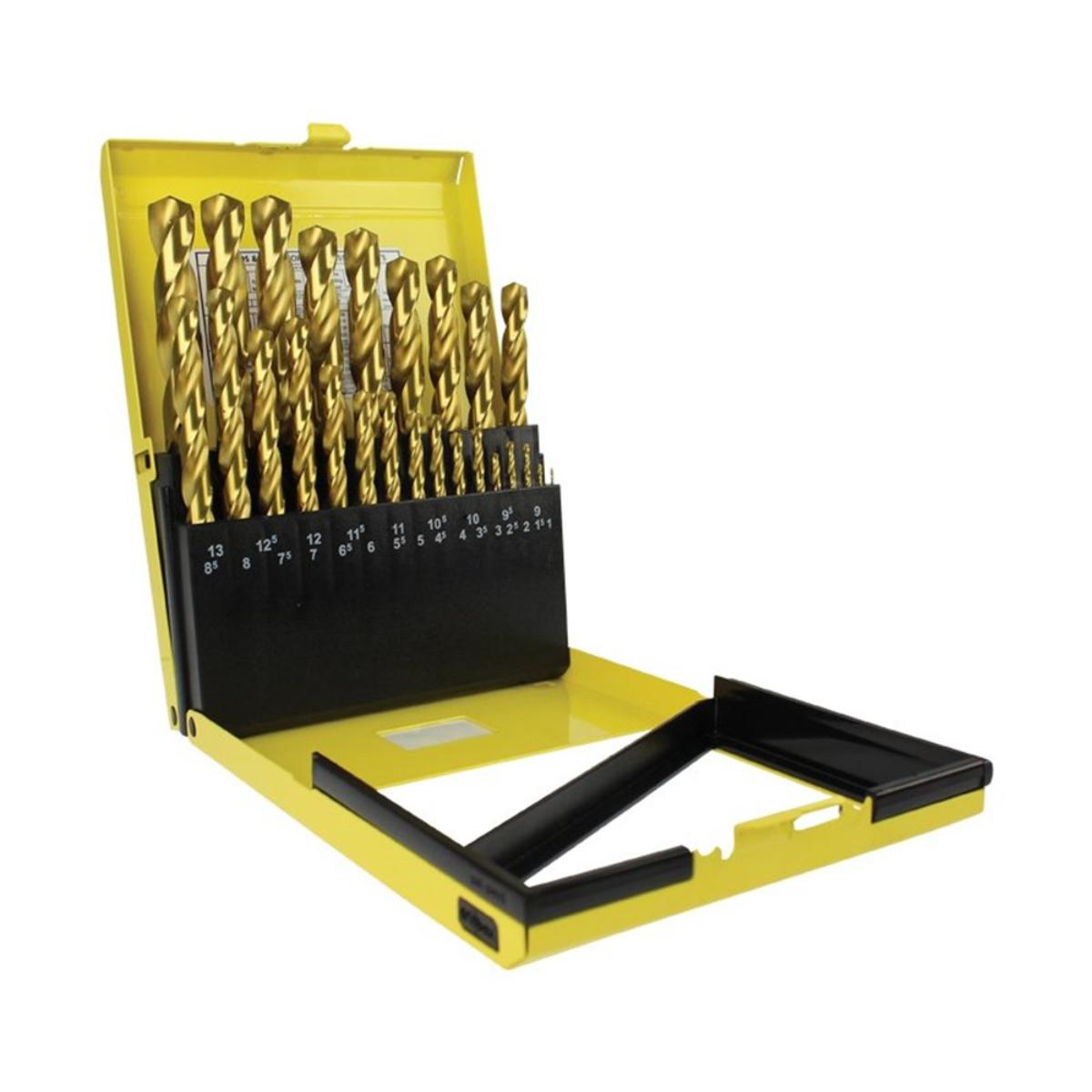HSSS JOBBER TWIST DRILL SET METRIC 25PCE