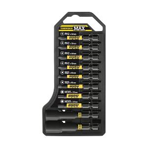 IMPACT DRIVER BIT SET 10 PIECE IMPACT DRIVER BIT SET 10 PIECE