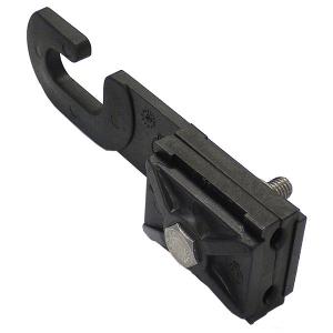 STRAIN CLAMP NYLON-OPEN HOOK 2X10-35MM STRAIN CLAMP NYLON-OPEN HOOK 2X10-35MM