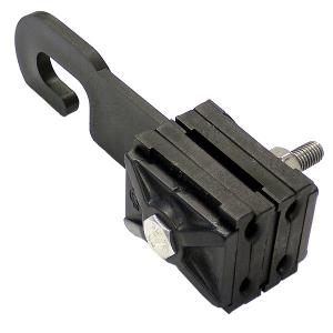 STRAIN CLAMP NYLON-OPEN HOOK 4X10-35MM STRAIN CLAMP NYLON-OPEN HOOK 4X10-35MM