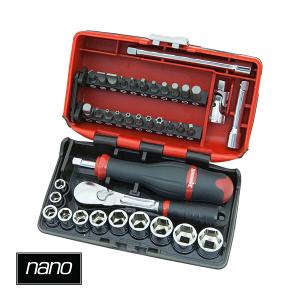 SOCKET SET NANO 1/4IN DRIVE 38PCE SOCKET SET NANO 1/4IN DRIVE 38PCE
