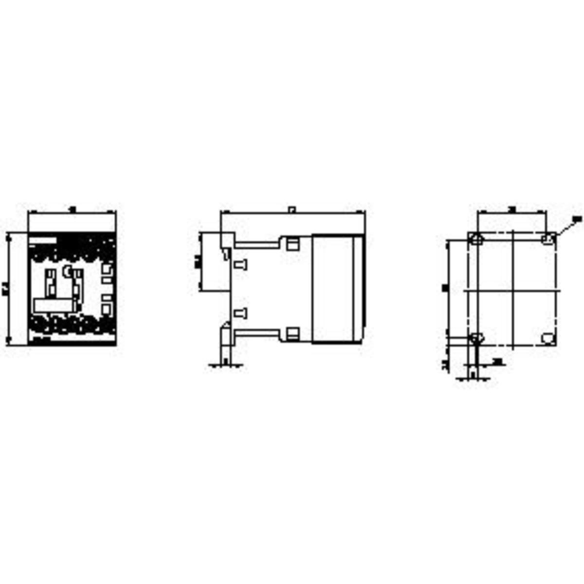 CONTROL RELAY 3NO + 1NC 230VAC