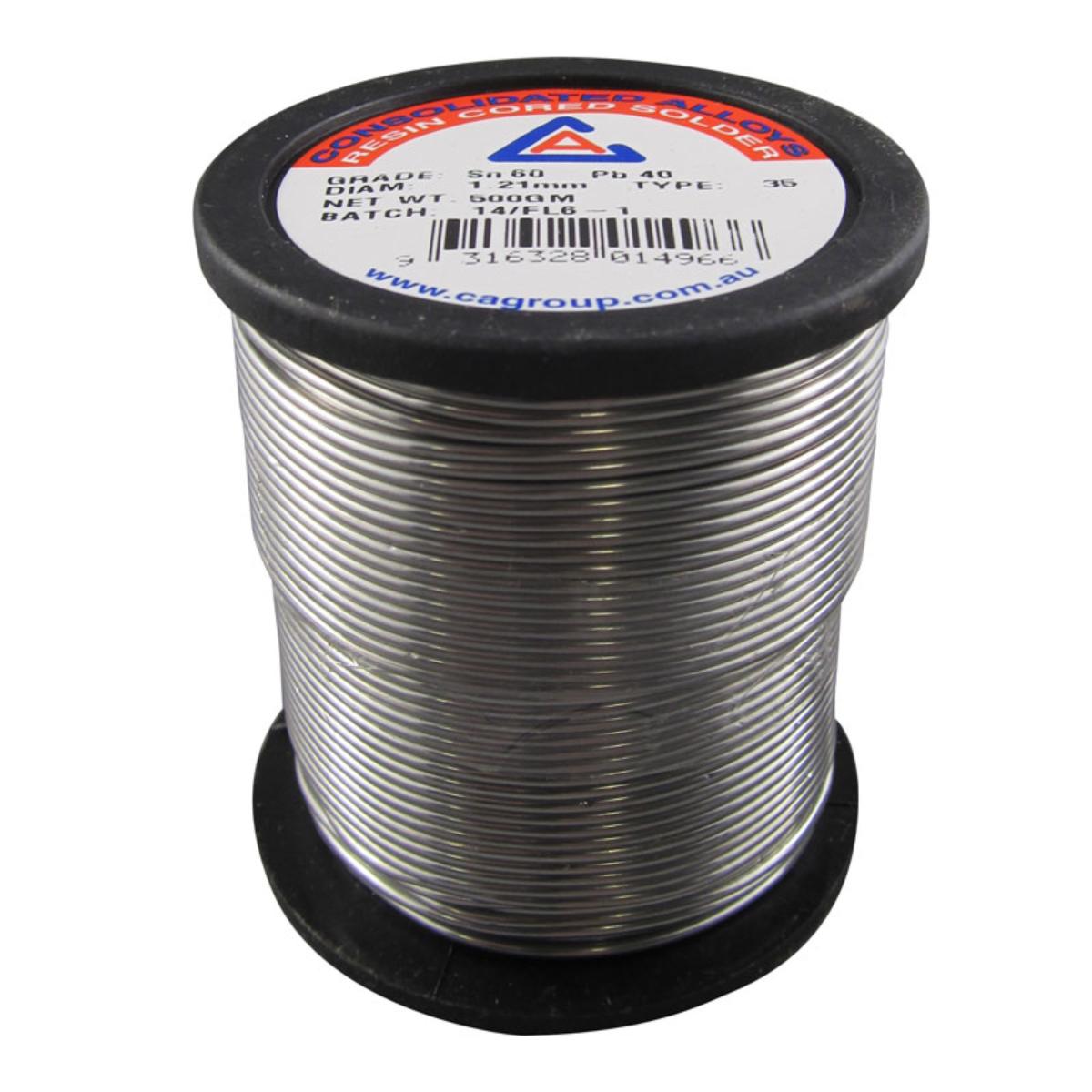 SOLDER 60/40 1.21MM RES-CORE SOLDER 500G