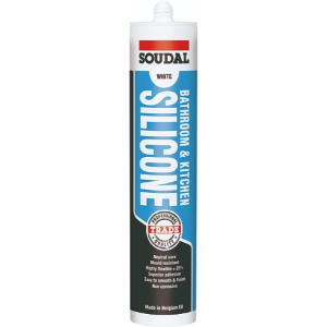 BATHROOM & KITCHEN SILICONE WHITE BATHROOM & KITCHEN SILICONE WHITE