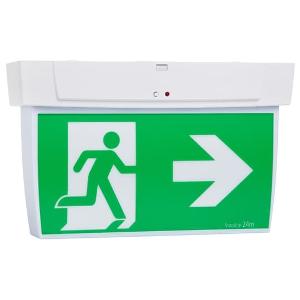 LED EMERG EXIT ECO 1BOX CM/WM + INSERTS