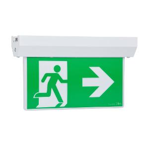 LED EMERG EXIT PLATINUM EDGELIT SURF MT LED EMERG EXIT PLATINUM EDGELIT SURF MT