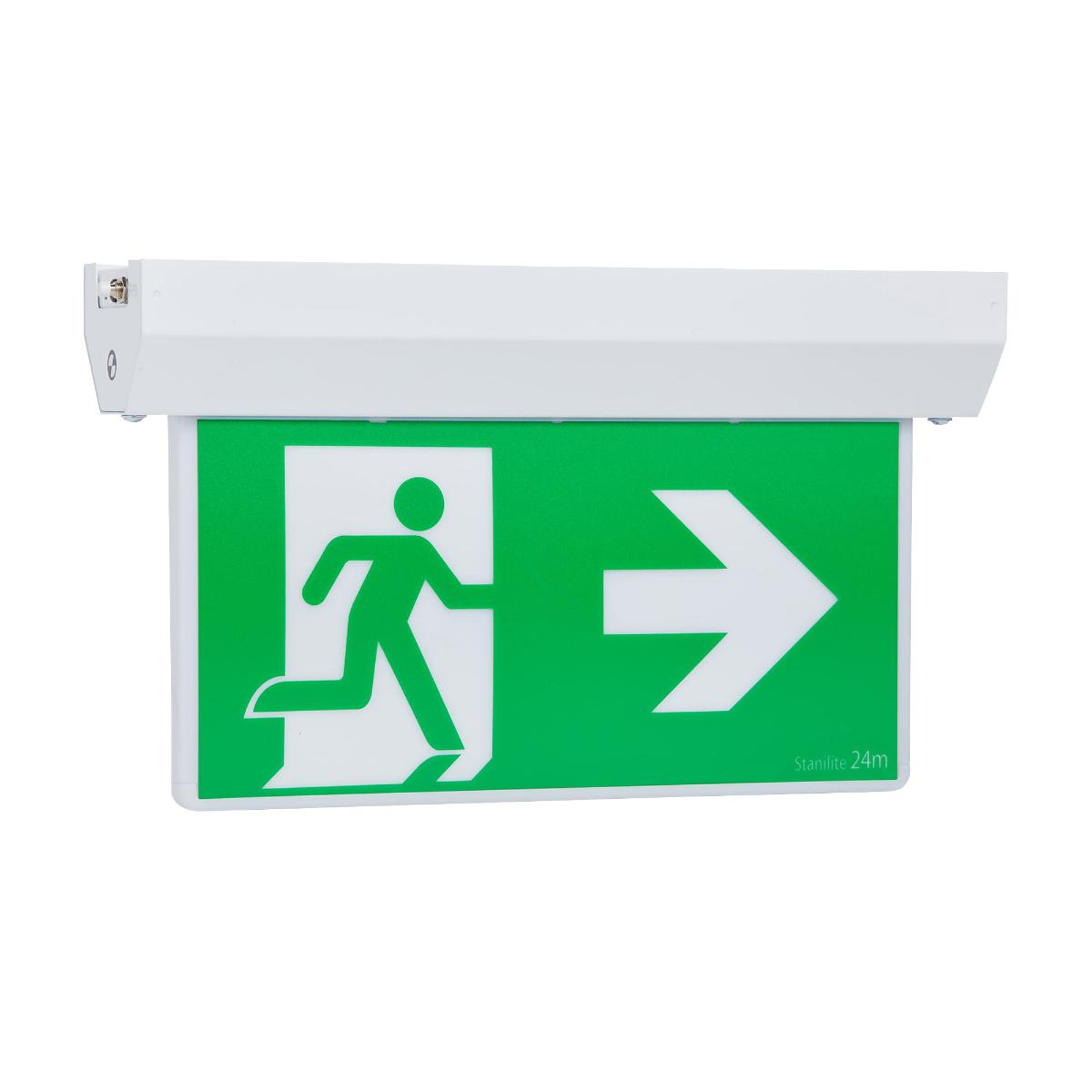 NEXUS LX LED EM EXIT PLAT EDGELIT SURF