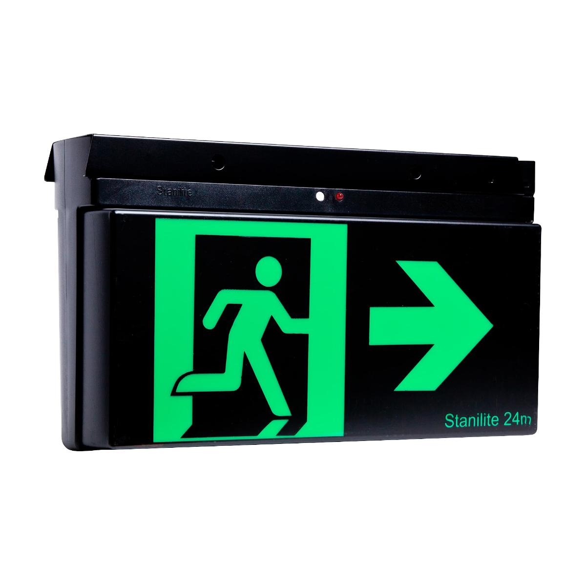 NEXUS LX LED EXIT THEATRE MASK S/S BLACK