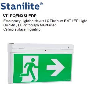 NEXUS LX LED EMERG EXIT QUICKFIT NEXUS LX LED EMERG EXIT QUICKFIT