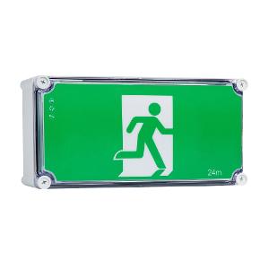 PLATINUM BULKHEAD EXIT LED WEATHER PROOF PLATINUM BULKHEAD EXIT LED WEATHER PROOF