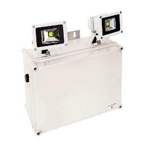 NEXUS RF LED W/P EM F/LIGHT PLAT 2X10W NEXUS RF LED W/P EM F/LIGHT PLAT 2X10W