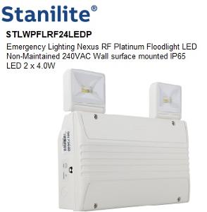 NEXUS RF EMERG FLOOD TWIN 2X4W NON MAINT NEXUS RF EMERG FLOOD TWIN 2X4W NON MAINT