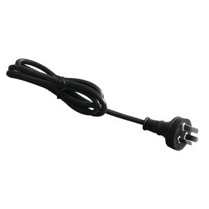 FLEX & PLUG 3PIN 7.5A BLACK 1.2MTR