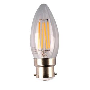 LED CANDLE 4W BC B22 WW 2700K CLR DIM LED CANDLE 4W BC B22 WW 2700K CLR DIM