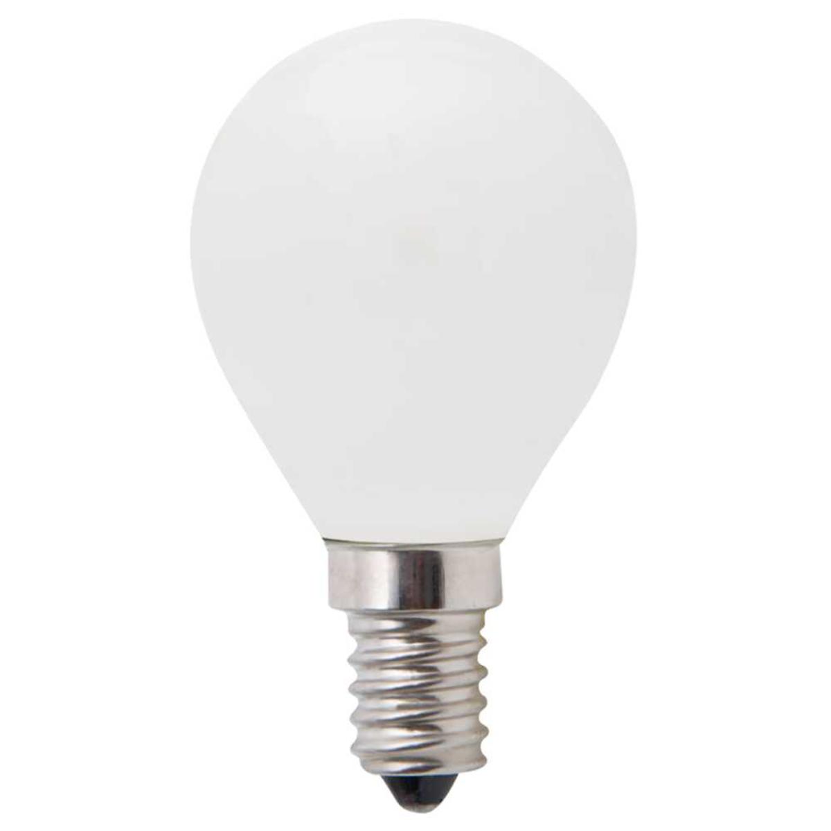 LED FANCY RND LAMP 4W SES E14 5000K DIM