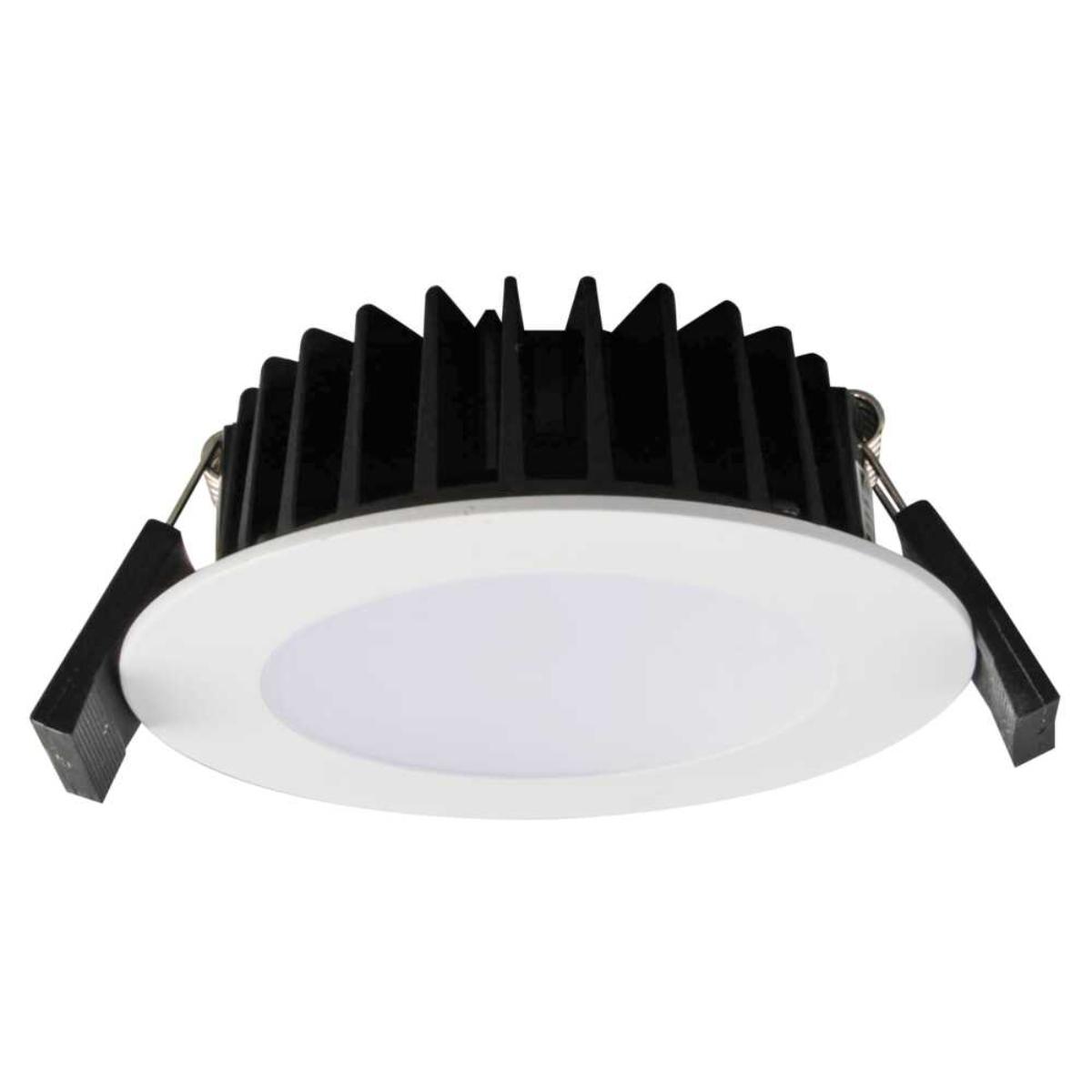 LED D/LIGHT ECOGEM 13W CCT 92MM C/O WHT
