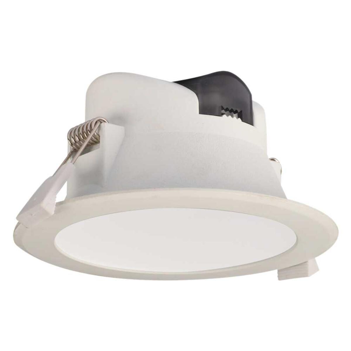 LED D/LIGHT WAVE 9W CCT 92MM C/O WHITE