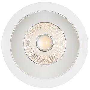 LED D/LIGHT COOLUM + 9W CCT 92MM C/O WHT