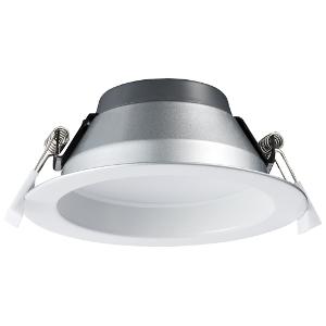 LED D/LIGHT PREMIER 10W CCT 92MM C/O WHT