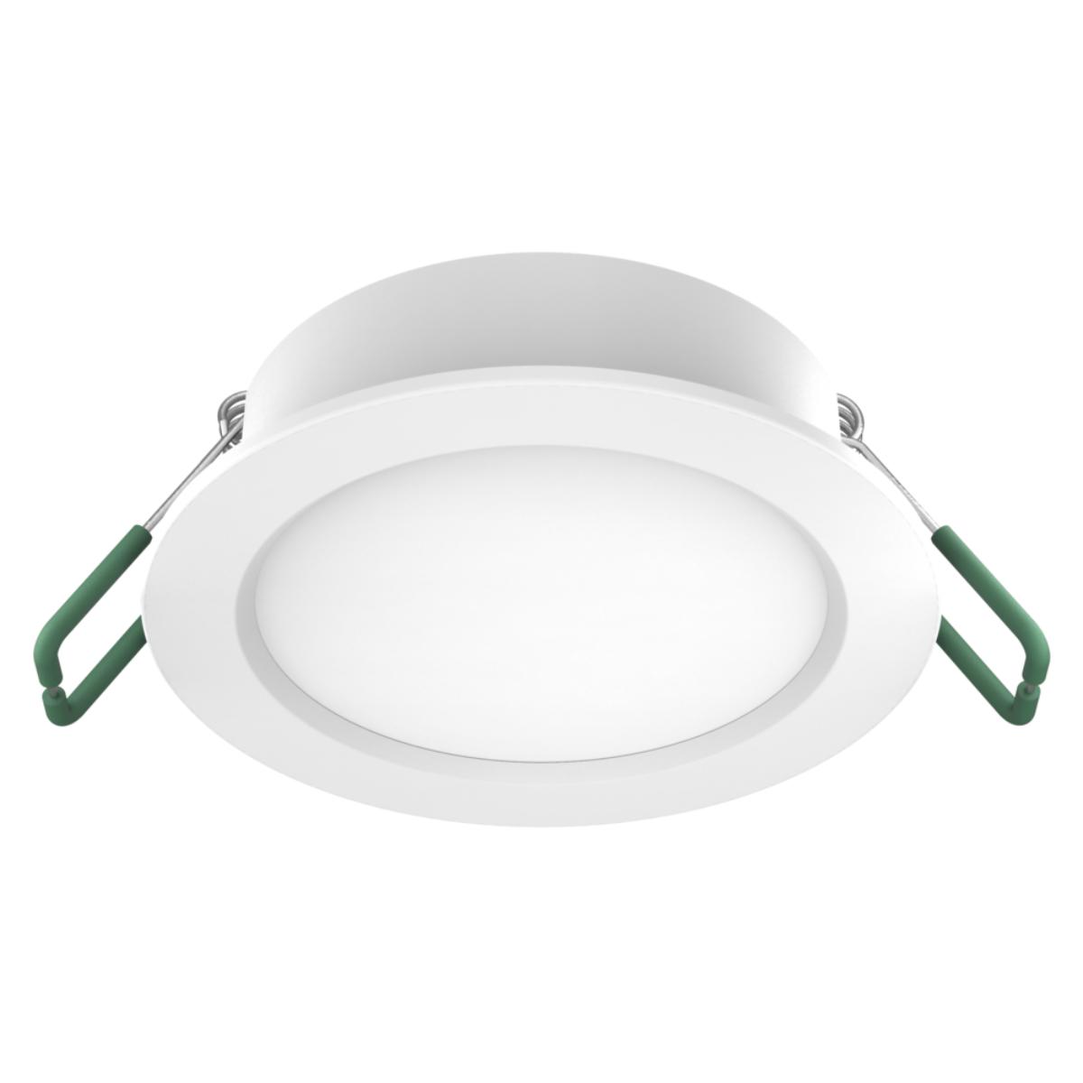 LED D/LIGHT TRADEGEM 8W CCT 72MM C/O WHT