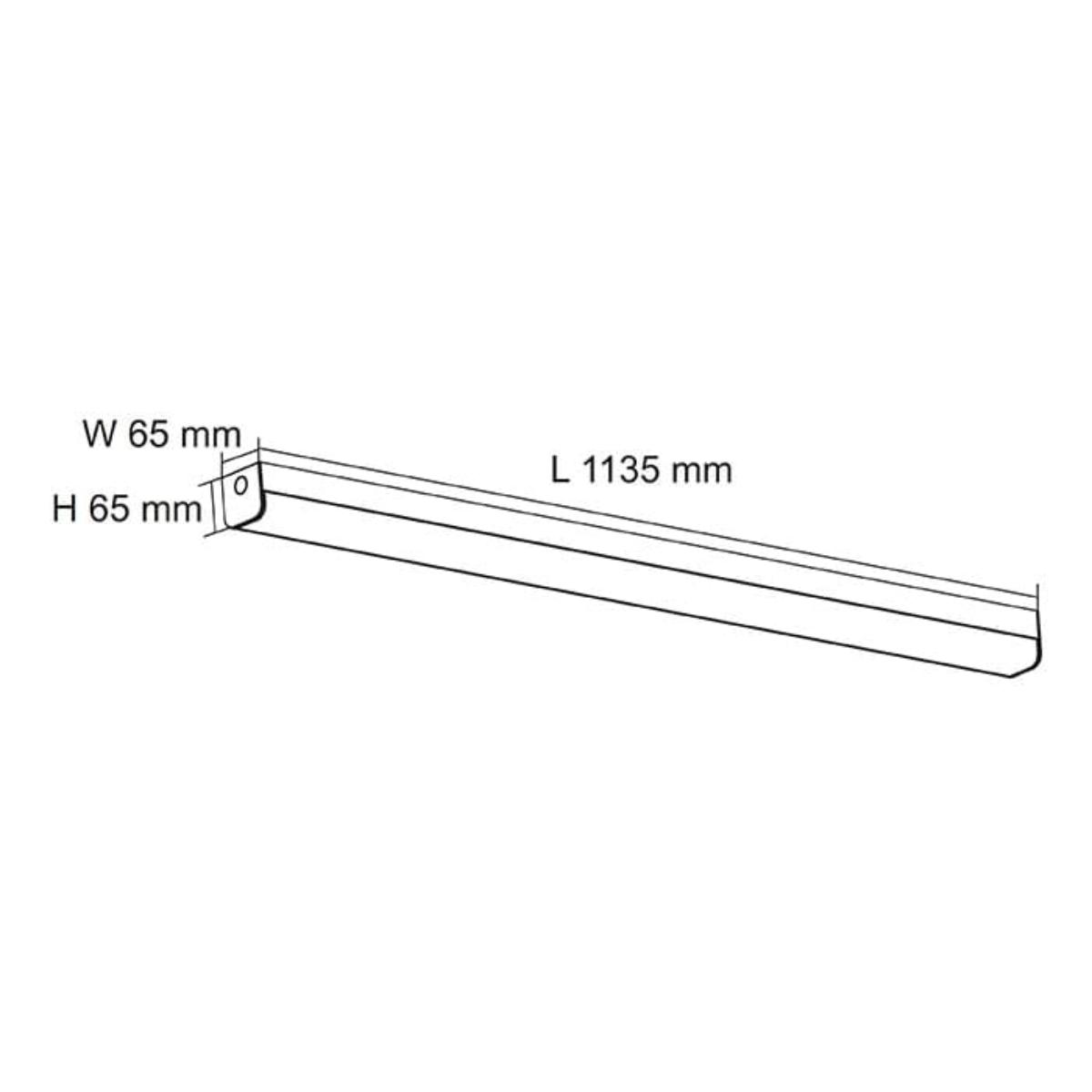 LED DIFF BATT ECOLINE 24/40W CCT 1200MM