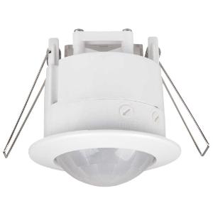 PIR SENSOR 500W RECESSED WHITE