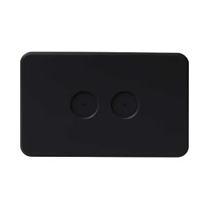 PIXIE AMBIENCE FACE PLATE 2G GLOSS BLACK PIXIE AMBIENCE FACE PLATE 2G GLOSS BLACK