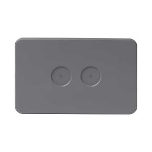 PIXIE AMBIENCE FACE PLATE 2G S/G GREY PIXIE AMBIENCE FACE PLATE 2G S/G GREY