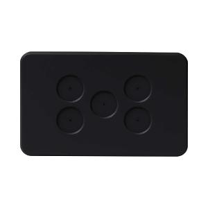 PIXIE AMBIENCE FACE PLATE 5G GLOSS BLACK PIXIE AMBIENCE FACE PLATE 5G GLOSS BLACK