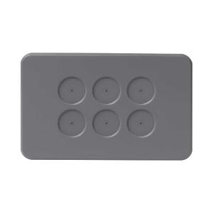 PIXIE AMBIENCE FACE PLATE 6G S/G GREY PIXIE AMBIENCE FACE PLATE 6G S/G GREY