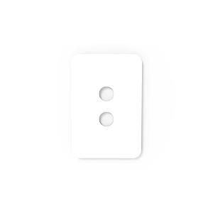 PIXIE AMBIENCE XL FACE PLATE 2G GLOSS WH PIXIE AMBIENCE XL FACE PLATE 2G GLOSS WH