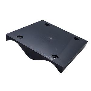 CORRUGATED MOUNTING BLOCK BLACK CORRUGATED MOUNTING BLOCK BLACK
