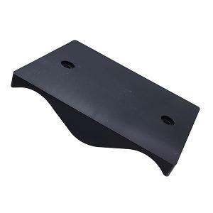 CORRUGATED MOUNTING BLOCK VERT BLACK CORRUGATED MOUNTING BLOCK VERT BLACK