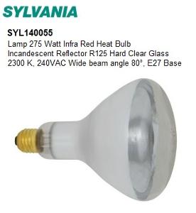 INFRA RED 275W ES CLR 240V INFRA RED 275W ES CLR 240V