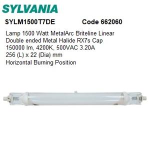 BRITELINE M/H LAMP 1500W T7/DE RX7S CLR BRITELINE M/H LAMP 1500W T7/DE RX7S CLR