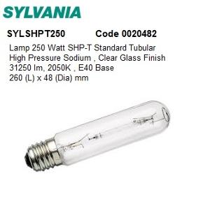 HPS LAMP 250W GES E40 CLR TUBULAR UNIV HPS LAMP 250W GES E40 CLR TUBULAR UNIV