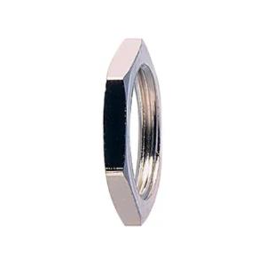 HEX LOCKNUT NICKLE PLATED BRASS 25MM HEX LOCKNUT NICKLE PLATED BRASS 25MM