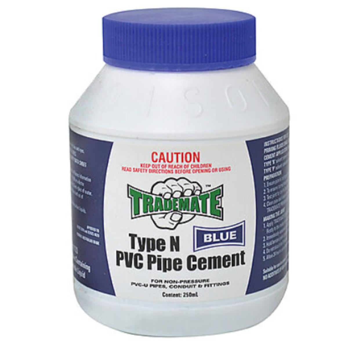 PVC SOLVENT CEMENT TYPE N BLUE 250ML
