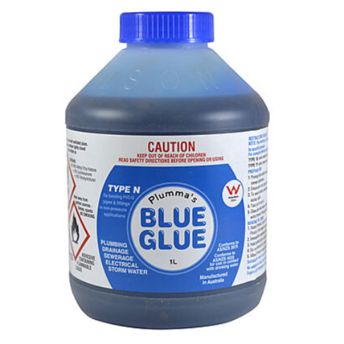 PVC SOLVENT CEMENT TYPE N BLUE 1LTR
