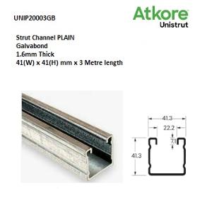 CHANNEL P2000 3MTR LONG GALVABOND