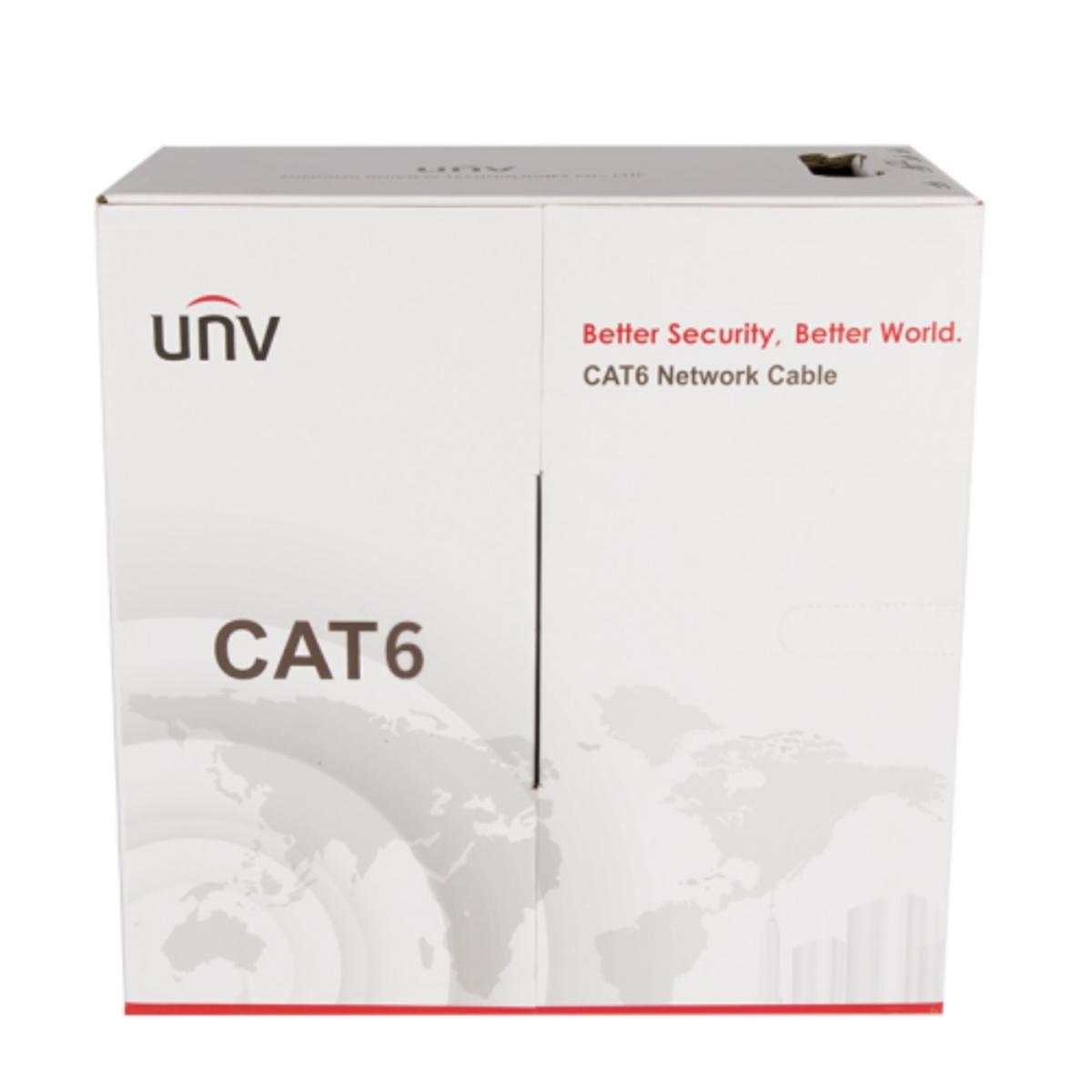 UNV CAT6 CABLE 305M BOX CERTIFIED