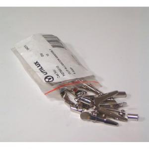 UNINSUL ALLIGATOR CLIP 5AMP NICKEL 10PK